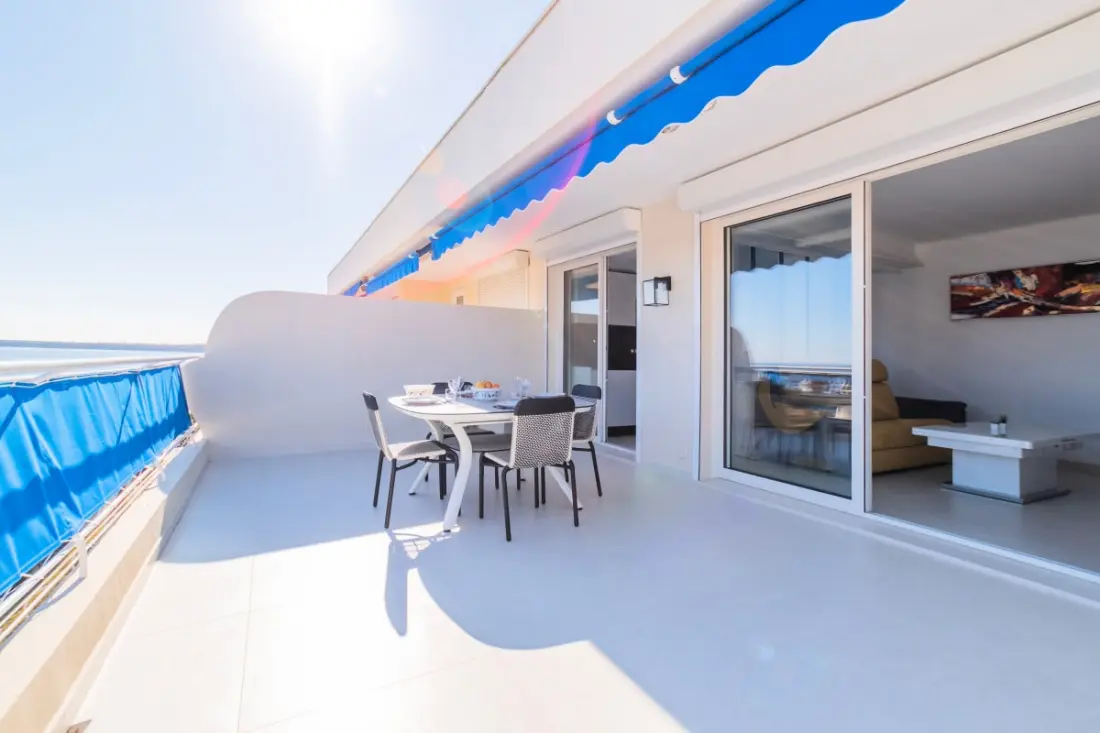 Résidence 2p Avec Terrasse Vue Mer &amp; Parking, 2min Des Plages
