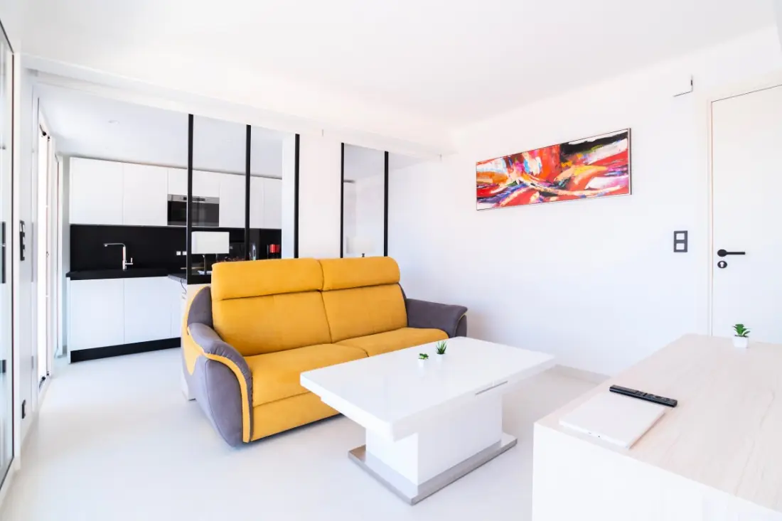 Résidence 2p Avec Terrasse Vue Mer &amp; Parking, 2min Des Plages