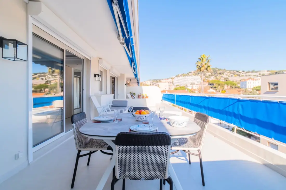 Résidence 2p Avec Terrasse Vue Mer &amp; Parking, 2min Des Plages