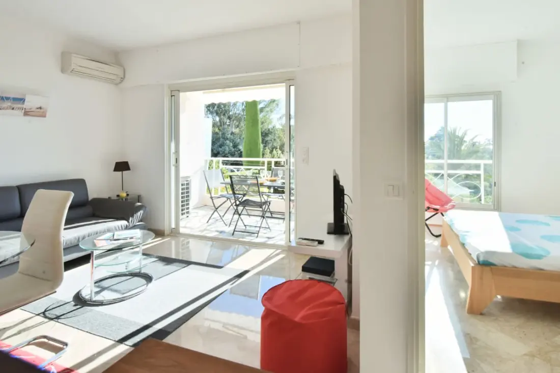 Résidence 2p Avec Terrasse, Vue Mer, Piscine Et Parking