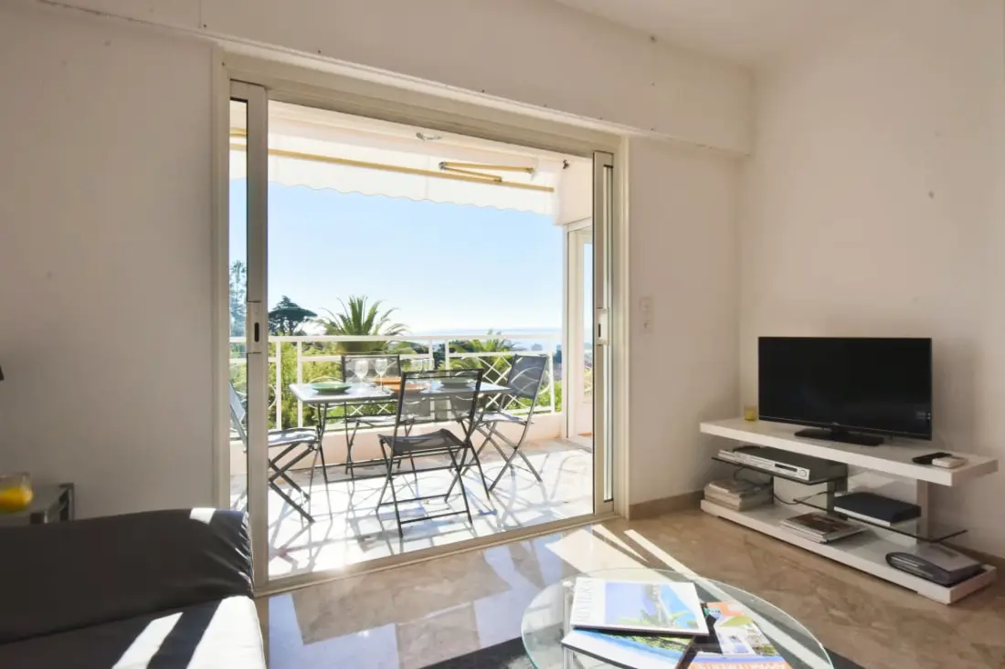 Résidence 2p Avec Terrasse, Vue Mer, Piscine Et Parking