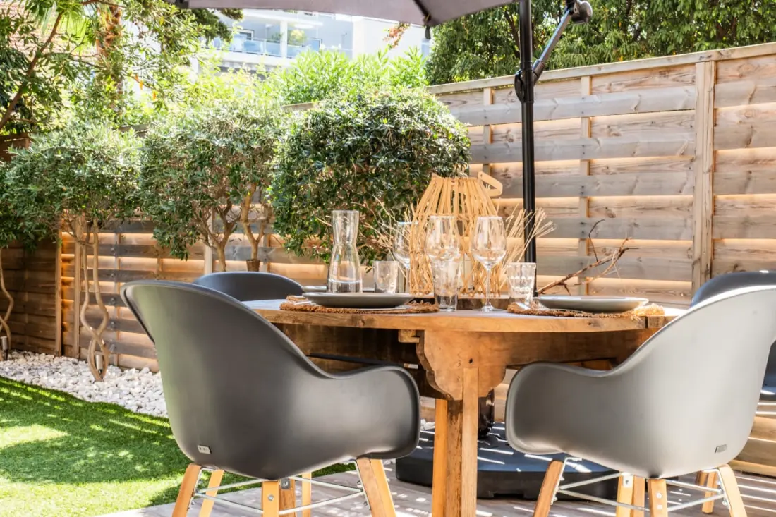 Résidence 2p Cozy Avec Jardin En Plein Coeur Du Palm Beach
