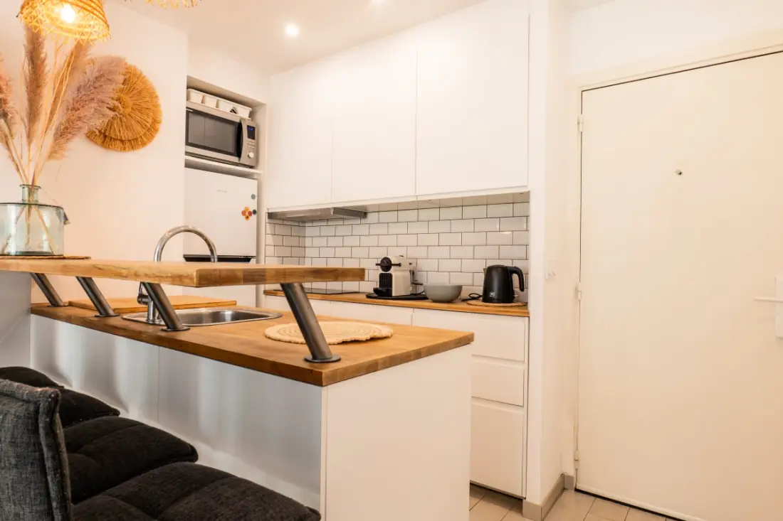 Résidence 2p Cozy Avec Jardin En Plein Coeur Du Palm Beach