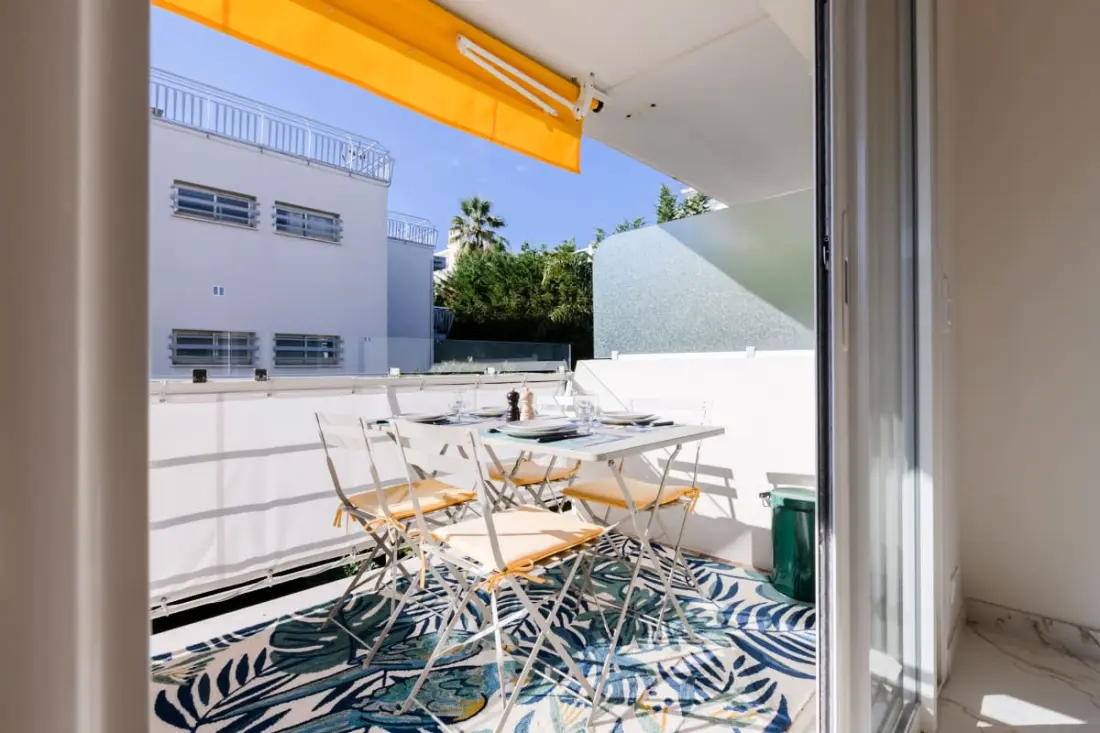 Résidence 2p De Style Avec Terrasse, Domaine Privé Palm Beach