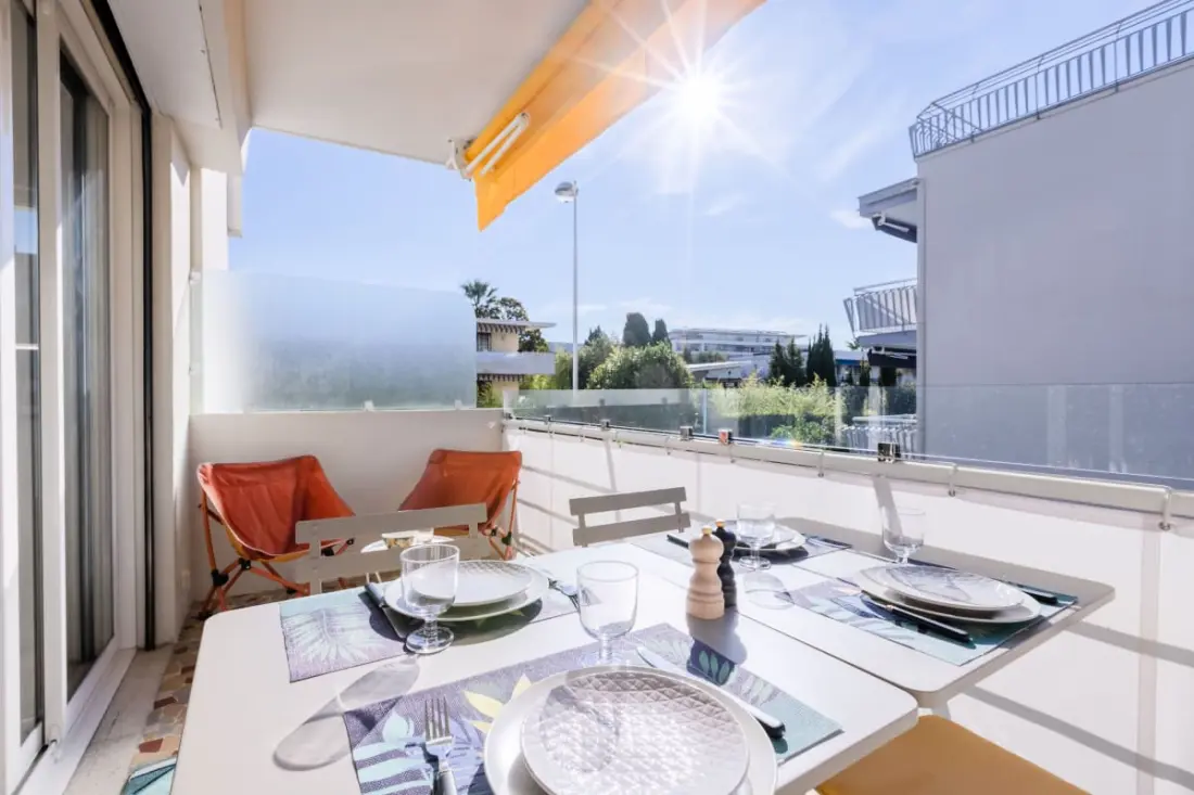 Résidence 2p De Style Avec Terrasse, Domaine Privé Palm Beach