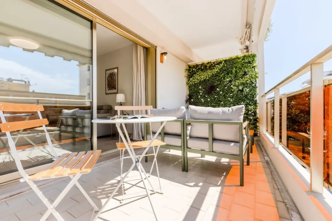 Résidence 2p De Style Avec Terrasse, Plages Et Commerces à Pied