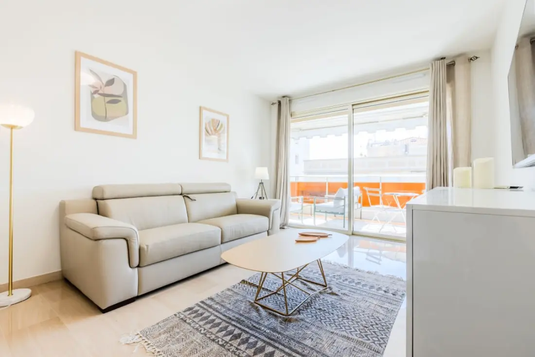 Résidence 2p De Style Avec Terrasse, Plages Et Commerces à Pied