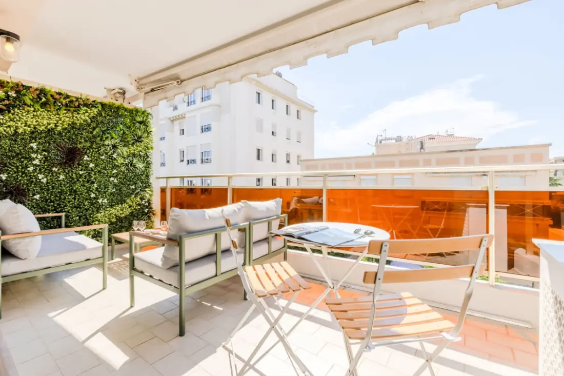 Résidence 2p De Style Avec Terrasse, Plages Et Commerces à Pied