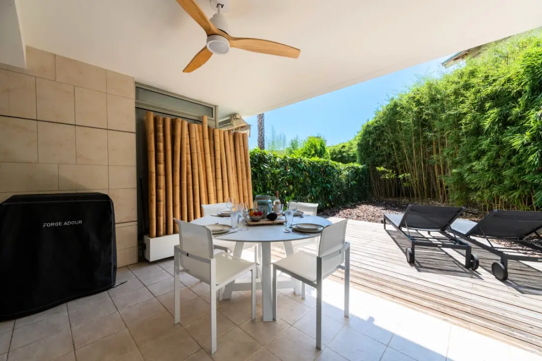 Résidence 2p Rez-de-jardin Avec Piscine – Calme, Parking Privé