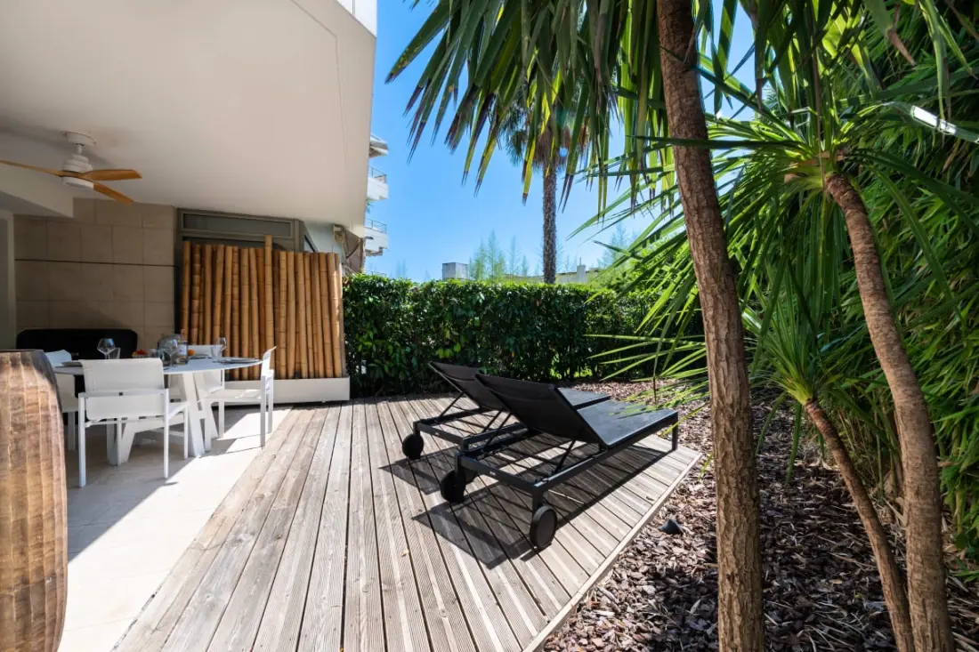 Résidence 2p Rez-de-jardin Avec Piscine – Calme, Parking Privé