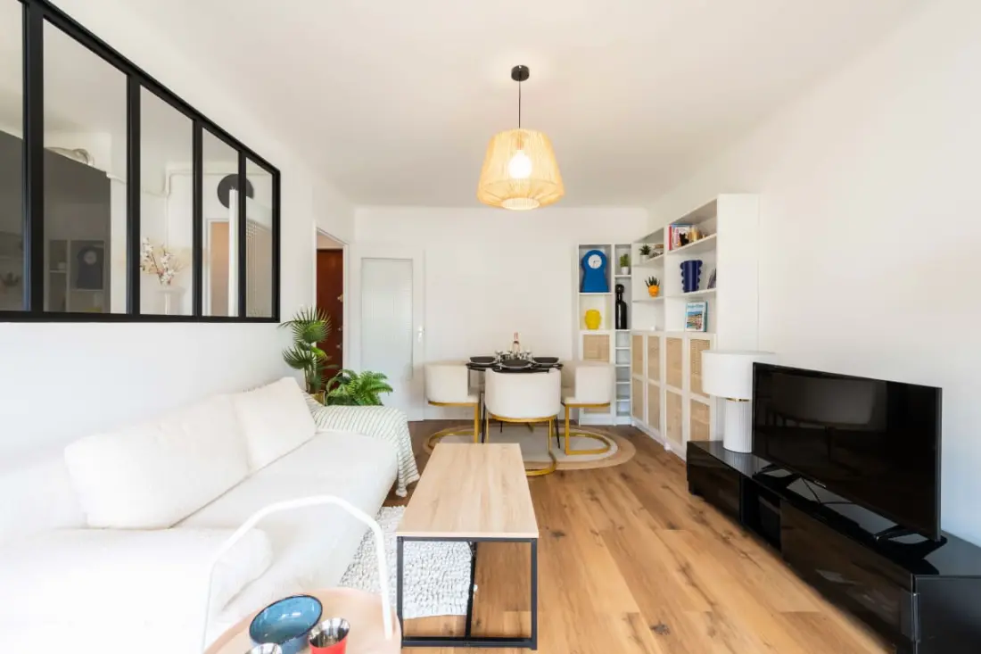 Résidence 2p Terrasse – Palm Beach, Proche Plages