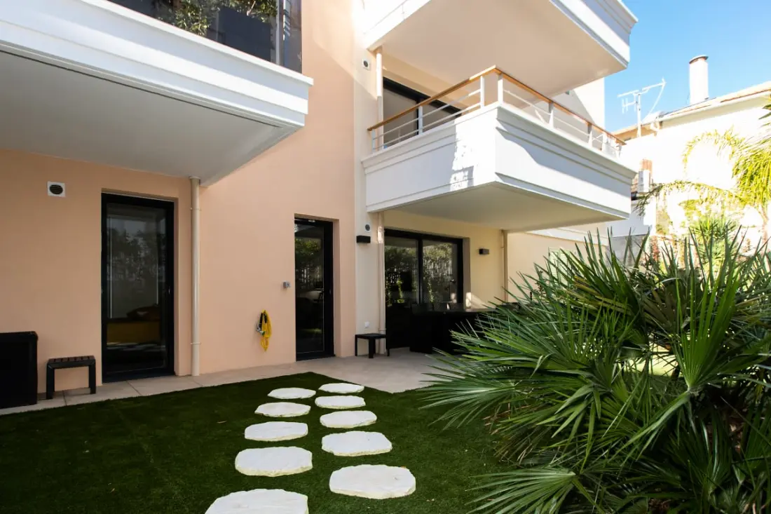 Résidence 3p Avec Jardin Et Piscine Au Coeur Du Palm Beach