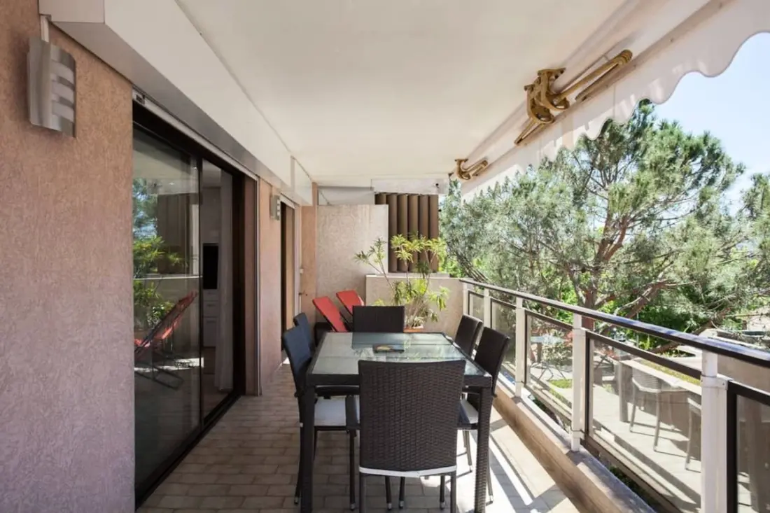 Résidence 3p Avec Terrasse Au Palm Beach, à 2min Des Plages