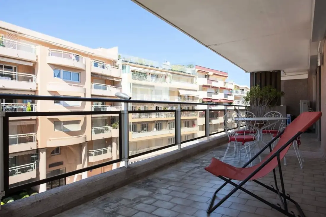 Résidence 3p Avec Terrasse Au Palm Beach, à 2min Des Plages