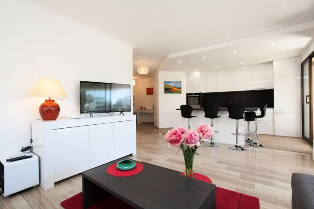 Résidence 3p Avec Terrasse Au Palm Beach, à 2min Des Plages