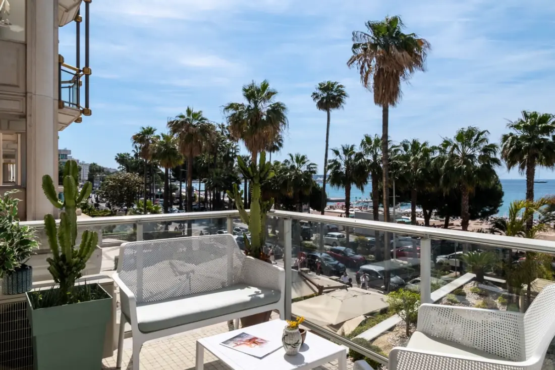 Résidence 3p Bourgeois – Vue Croisette &amp; Mer