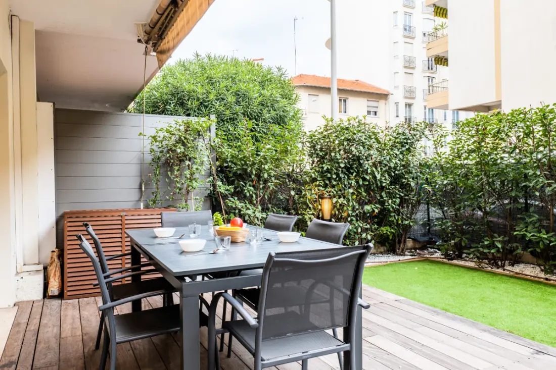 Résidence 3p Centre-ville Avec Jardin, 1min De La Croisette