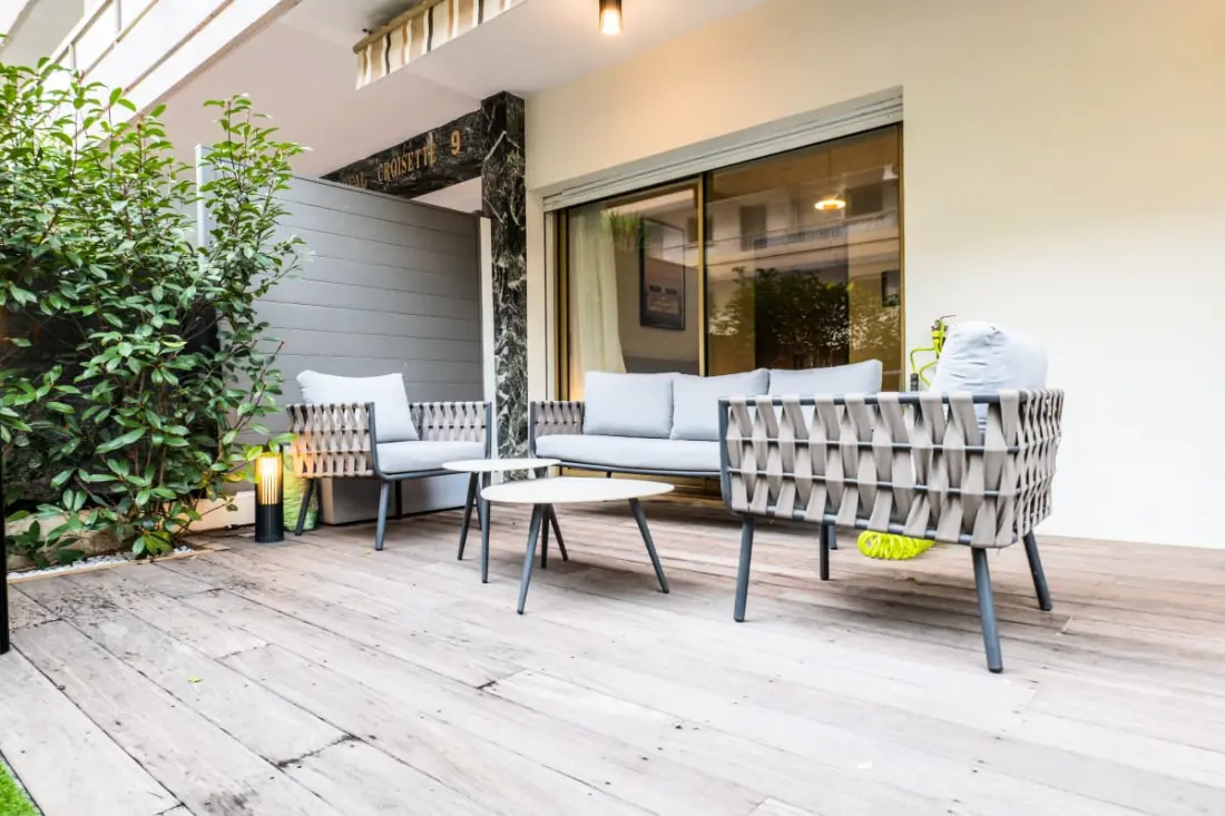 Résidence 3p Centre-ville Avec Jardin, 1min De La Croisette