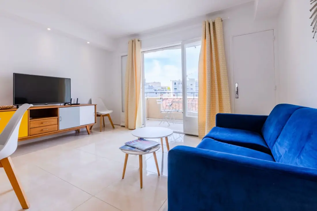 Résidence 3p De Style Avec Balcon à 3 Min De La Croisette
