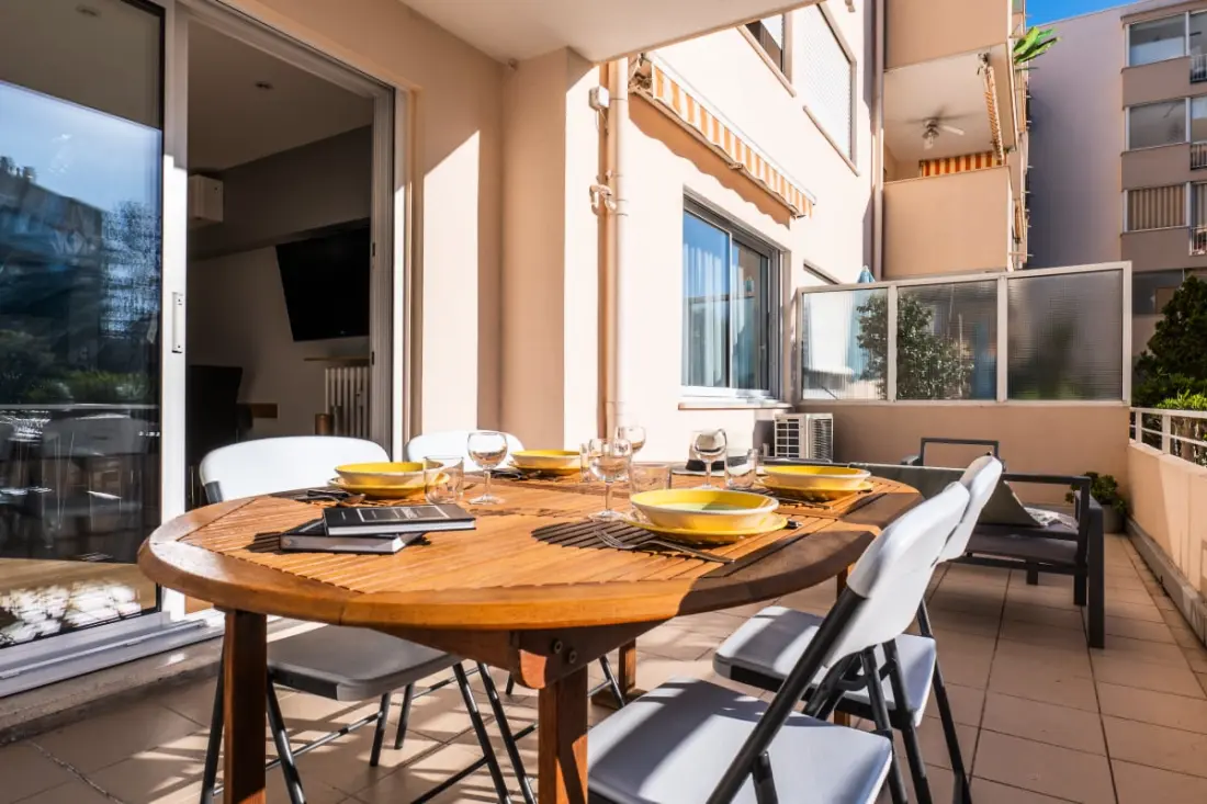 Résidence 3p Lumineux Avec Terrasse à 15min à Pied Du Palais