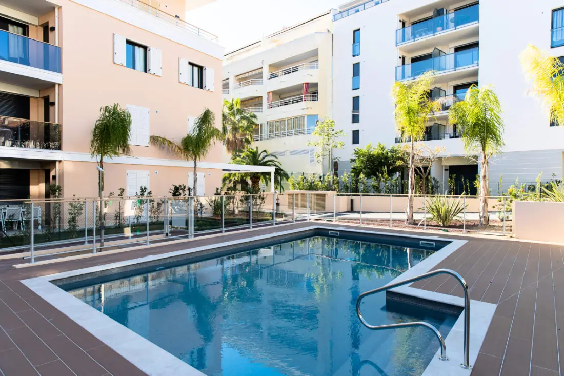 Résidence 3p Piscine, Parking Et Plages à 100m