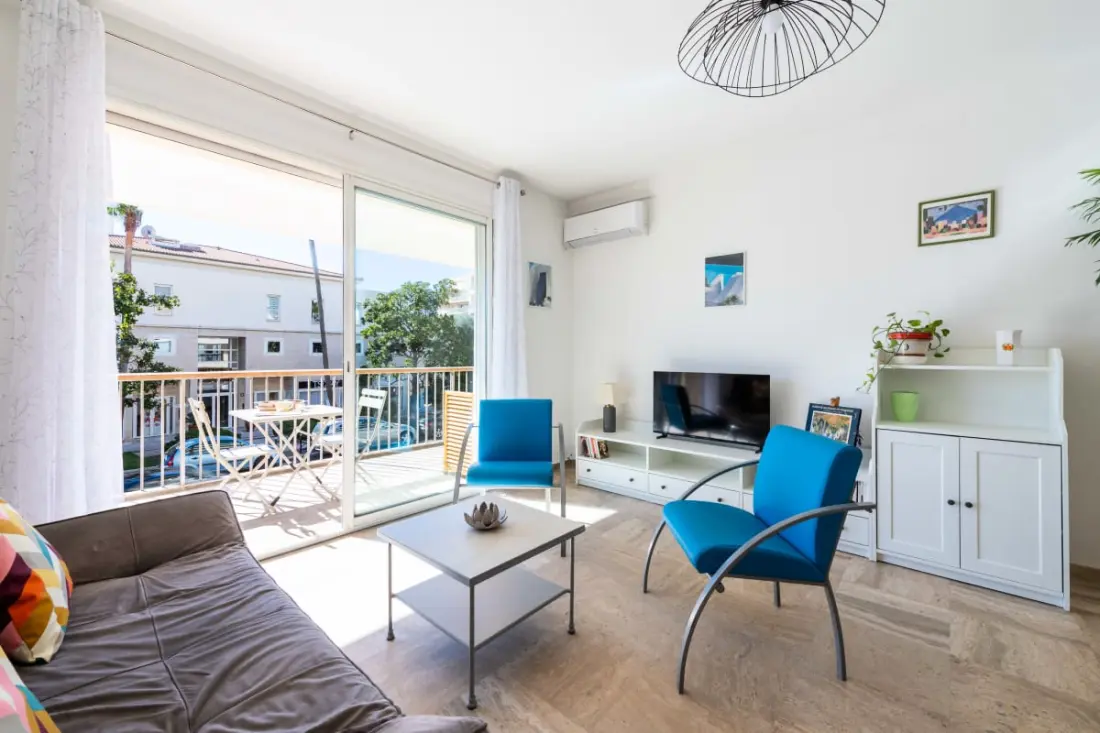 Résidence 3p Terrasse – Proche Cannes Centre