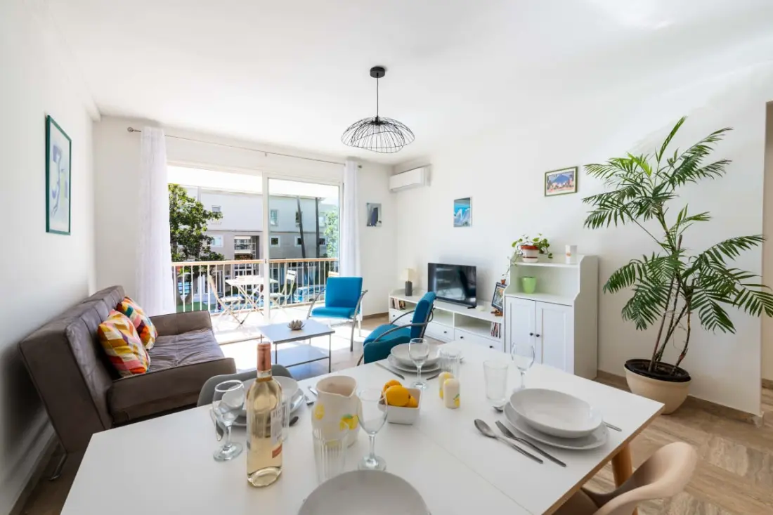 Résidence 3p Terrasse – Proche Cannes Centre