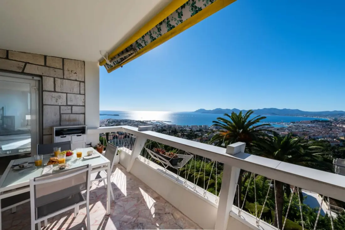 Résidence 3p Vue Panoramique - Dernier Étage, Cannes