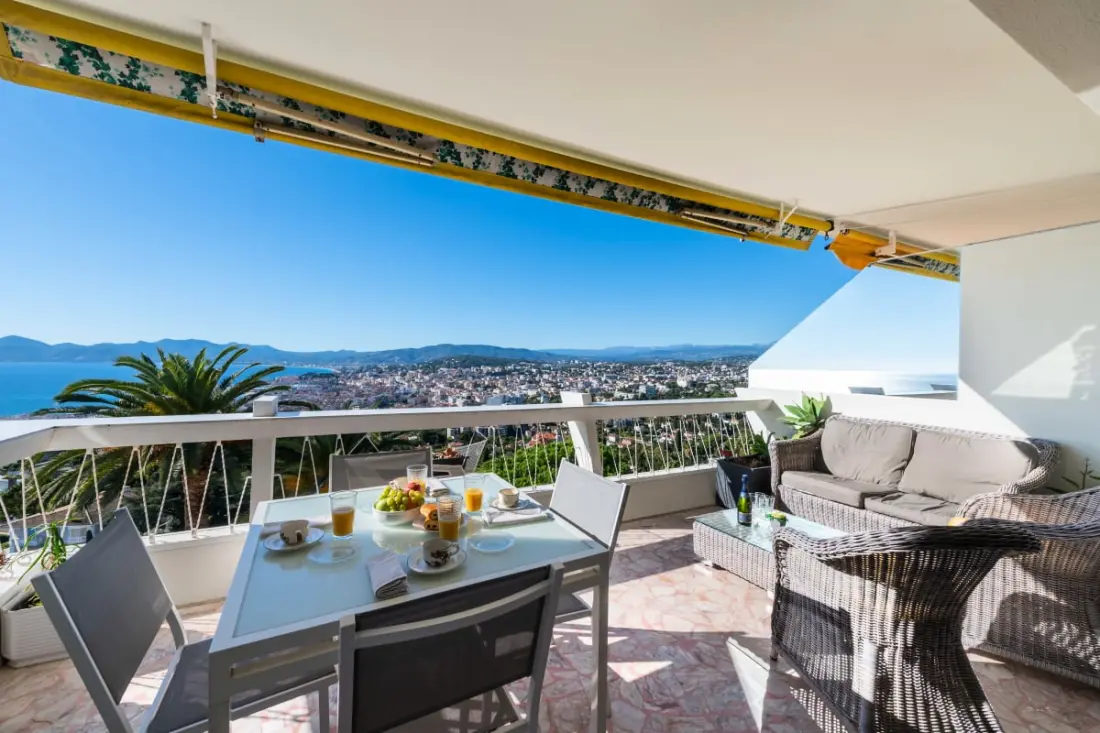 Résidence 3p Vue Panoramique - Dernier Étage, Cannes