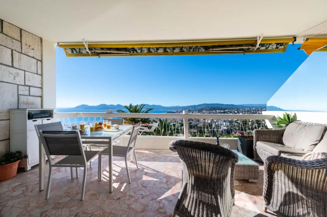 Résidence 3p Vue Panoramique - Dernier Étage, Cannes