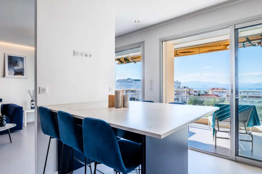 Résidence 4 Pièces Vue Mer, Terrasse Et Parking