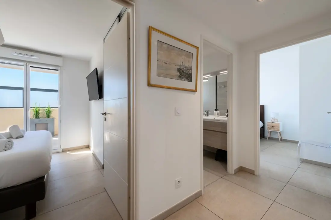Résidence 4p Rooftop Avec Jacuzzi &amp; Parking, Cannes