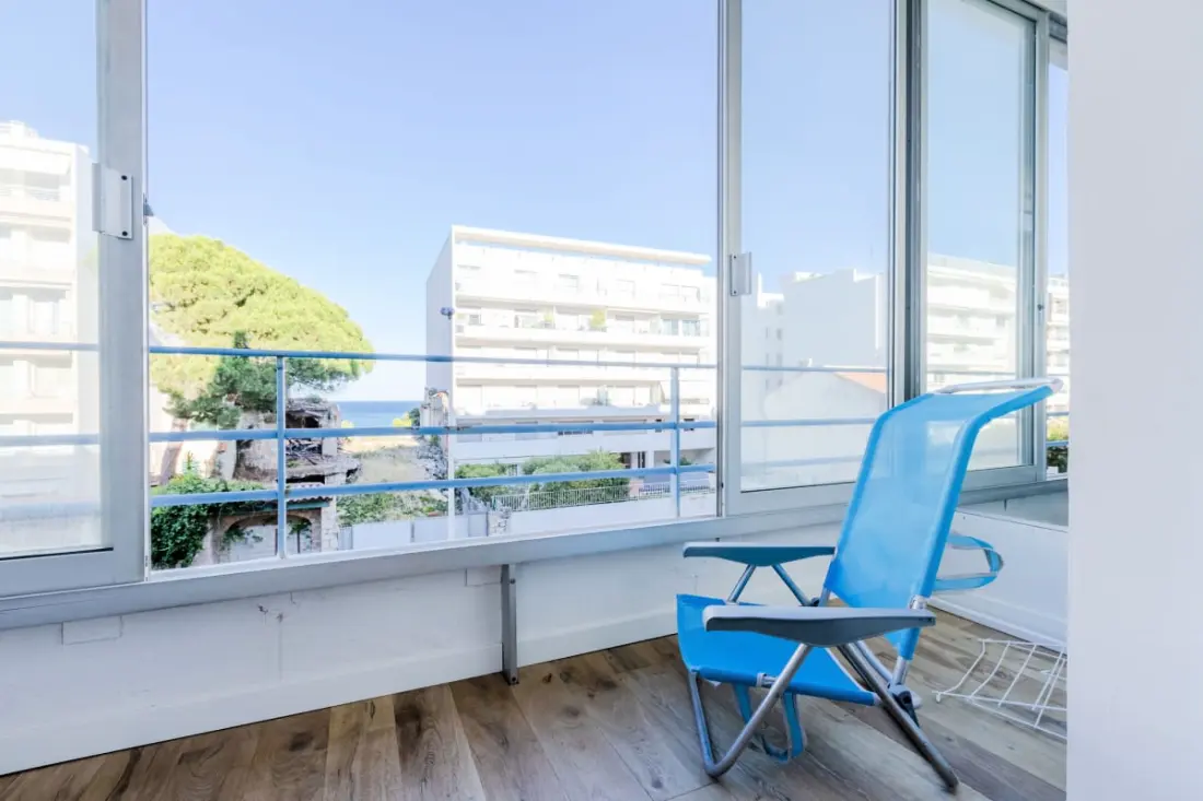 Résidence 90m2 Sur La Croisette Avec Terrasse &amp; Vue Mer