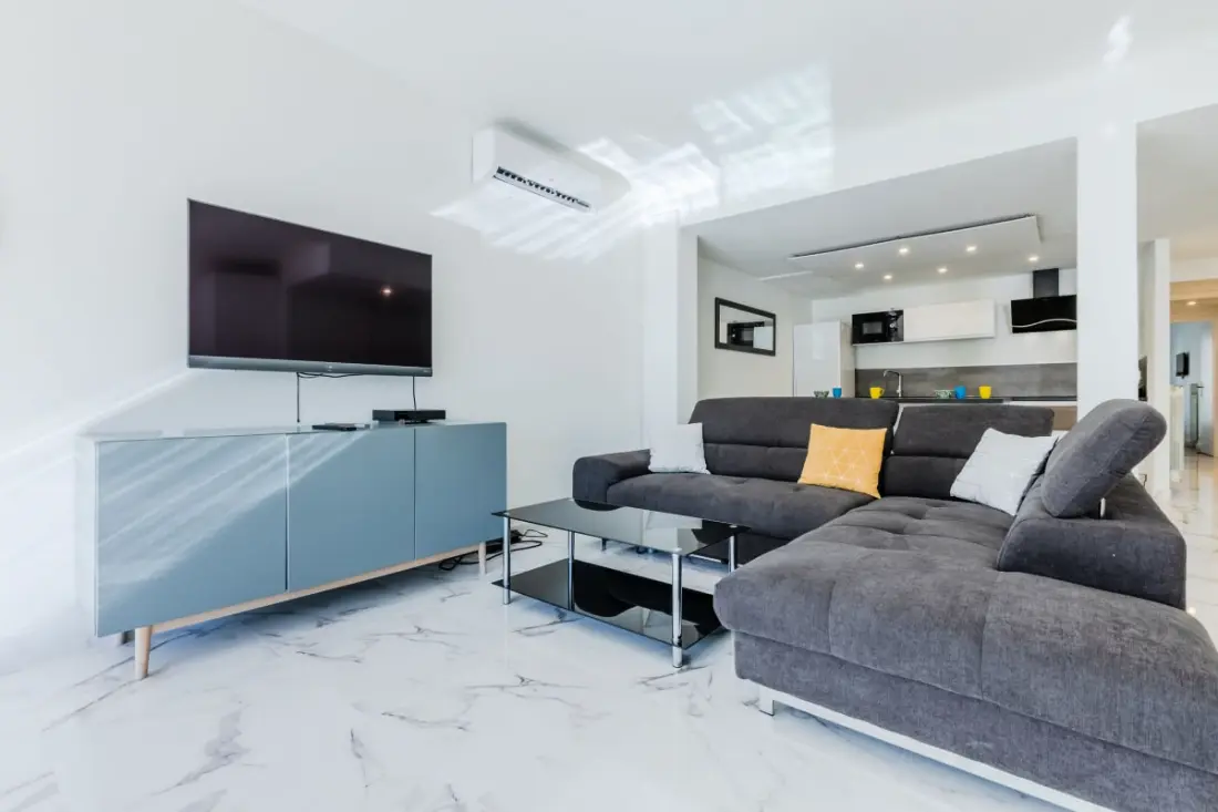 Résidence 90m2 Sur La Croisette Avec Terrasse &amp; Vue Mer