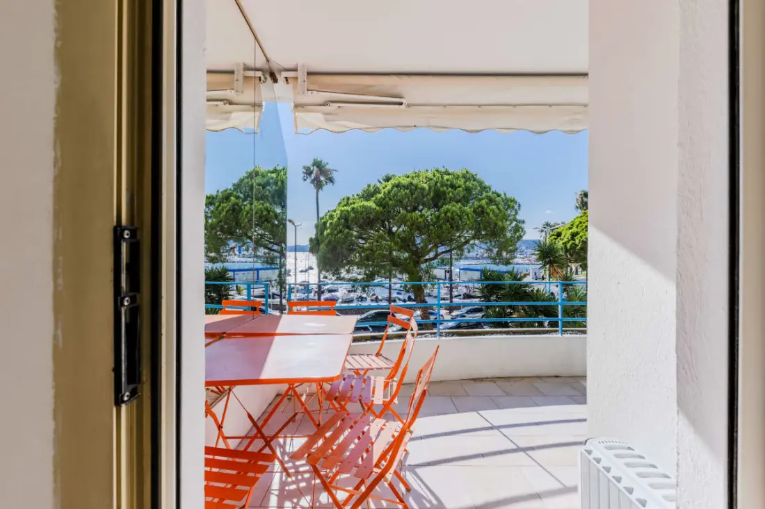Résidence 90m2 Sur La Croisette Avec Terrasse &amp; Vue Mer