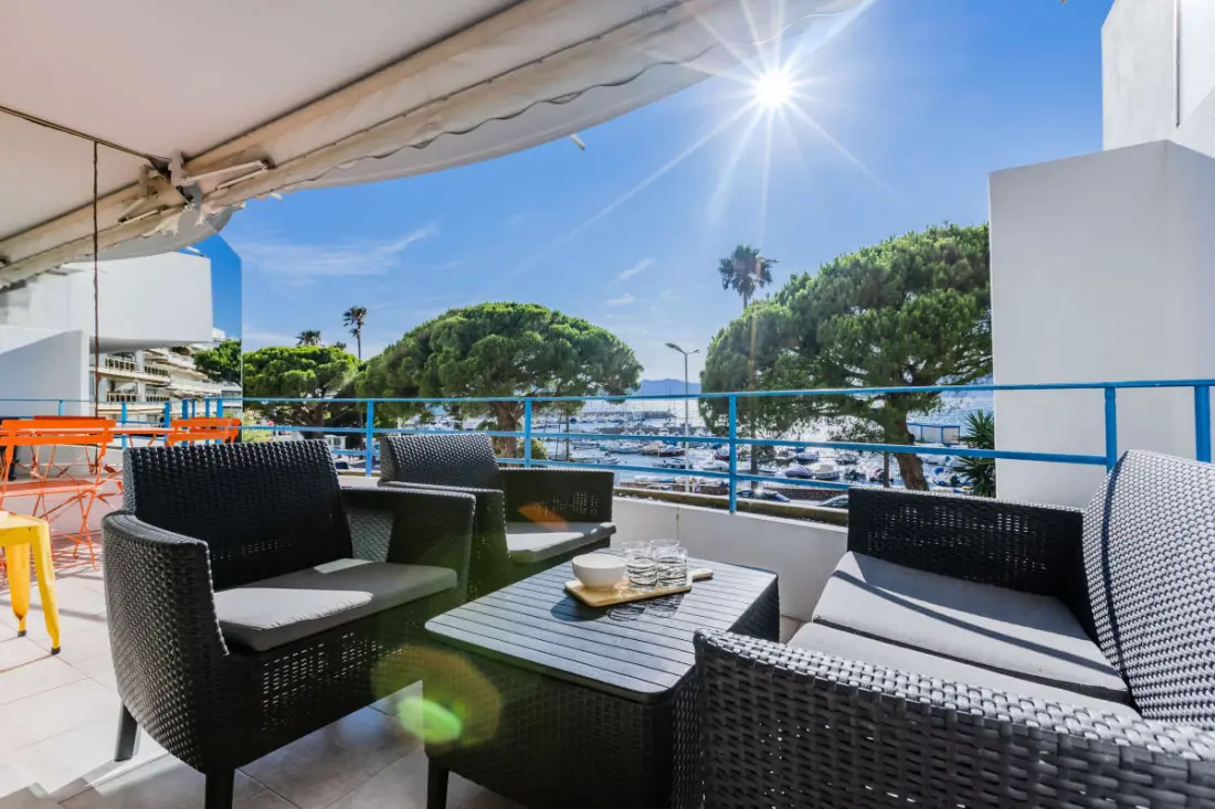 Résidence 90m2 Sur La Croisette Avec Terrasse &amp; Vue Mer