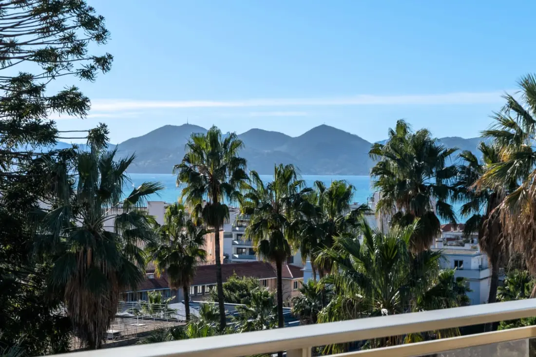 Résidence Appartement 117 M2 Vue Sur Mer - 3 Ch  3 Sdb - Cannes