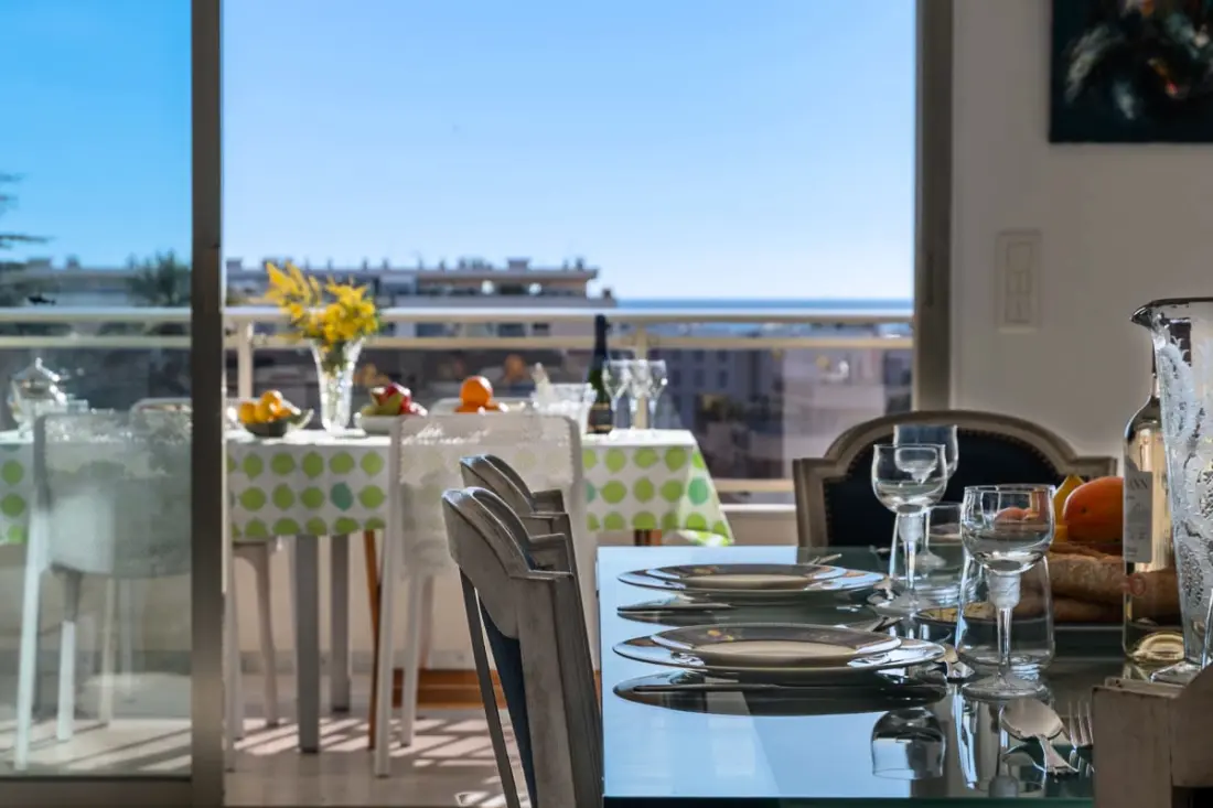 Résidence Appartement 117 M2 Vue Sur Mer - 3 Ch  3 Sdb - Cannes