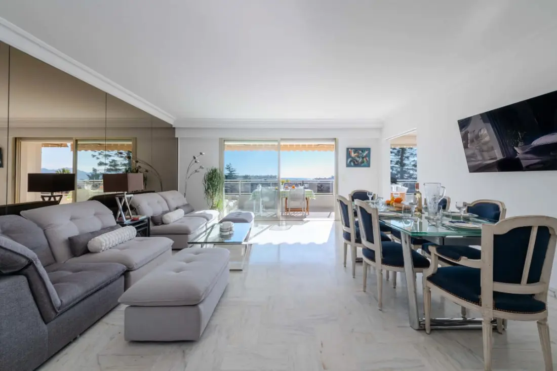 Résidence Appartement 117 M2 Vue Sur Mer - 3 Ch  3 Sdb - Cannes