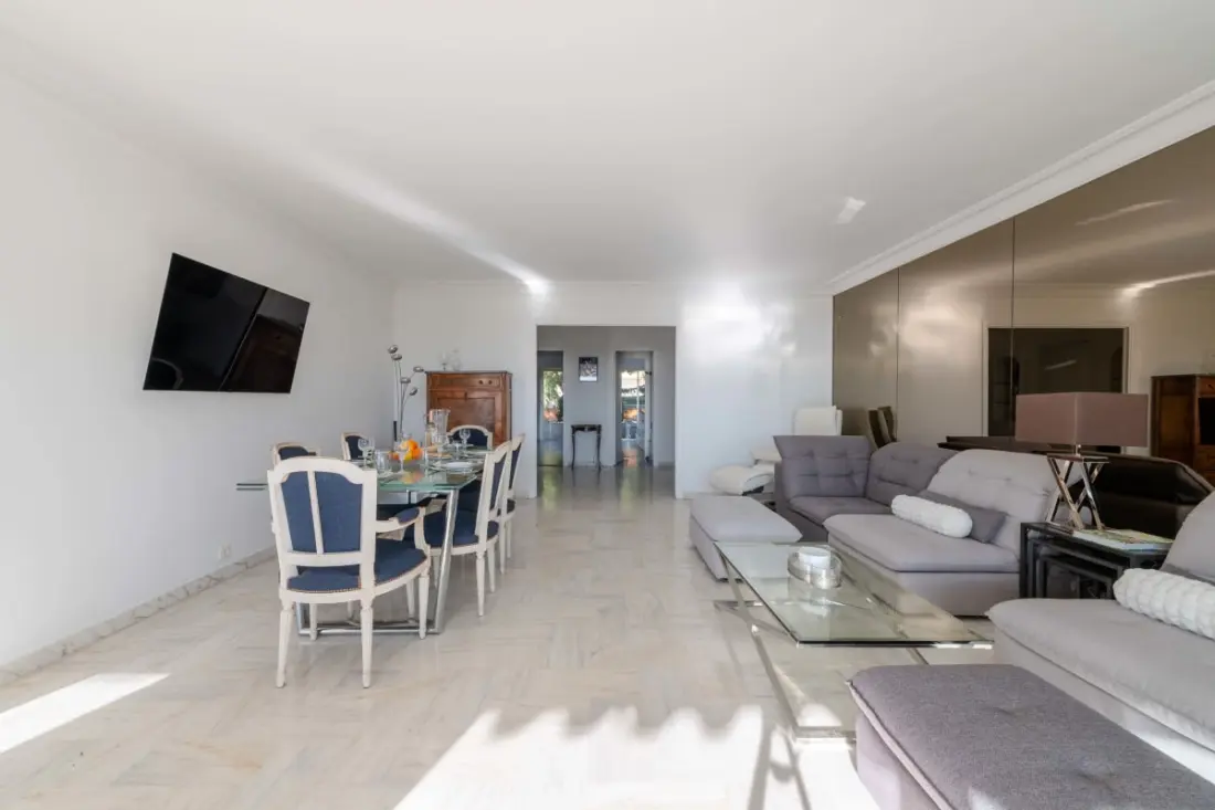 Résidence Appartement 117 M2 Vue Sur Mer - 3 Ch  3 Sdb - Cannes