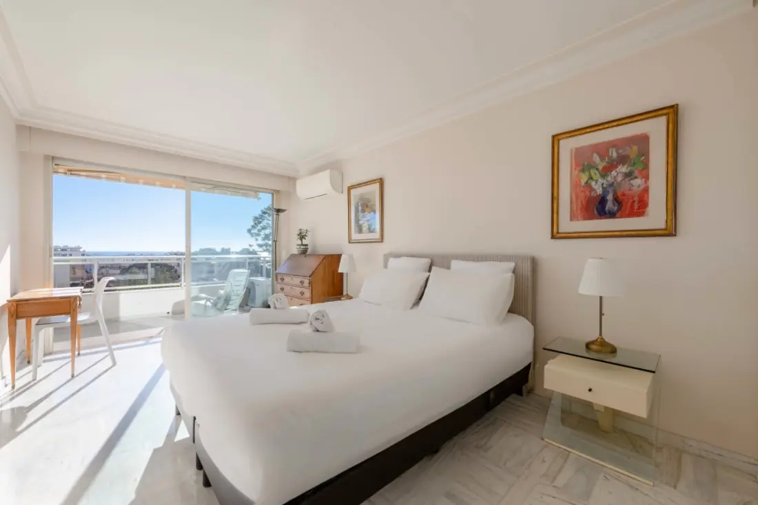 Résidence Appartement 117 M2 Vue Sur Mer - 3 Ch  3 Sdb - Cannes