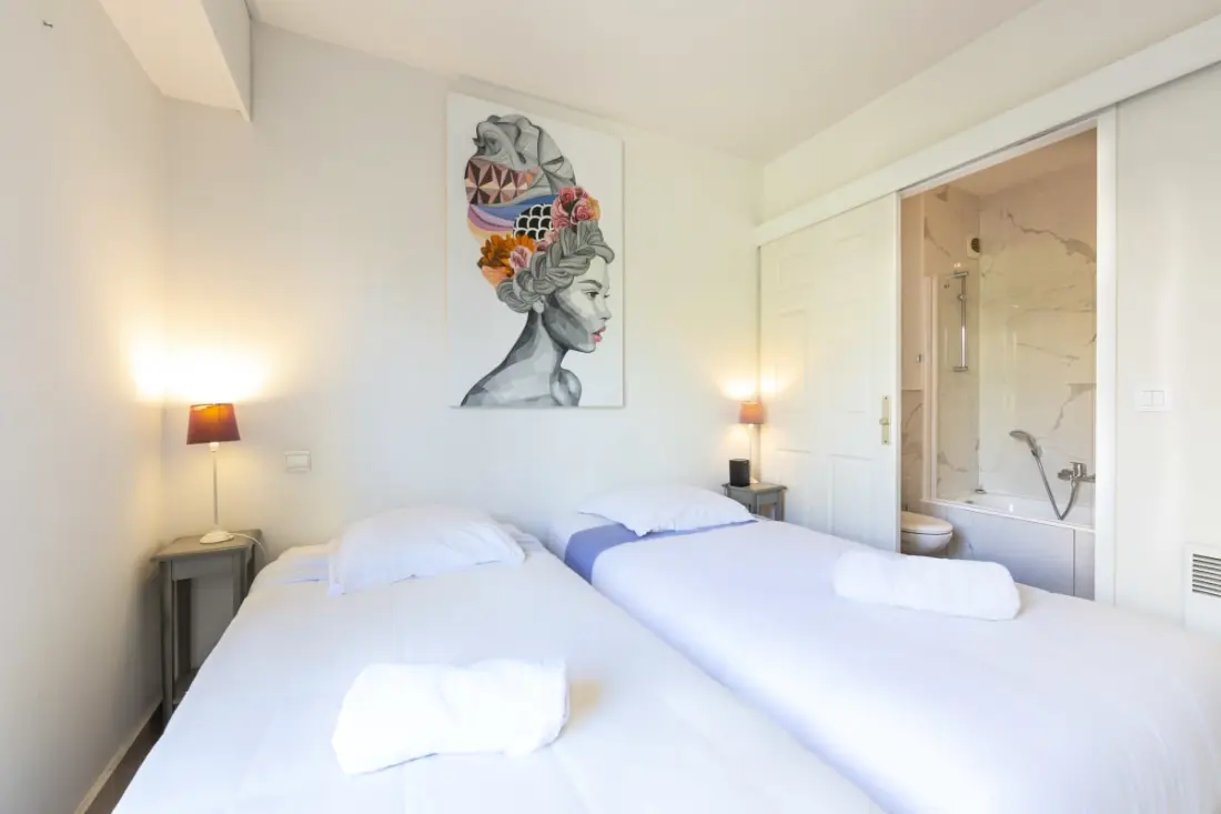 Résidence Appartement 2 Chambres / 2 Salles De Bains/double Terrasses Avec Jardin