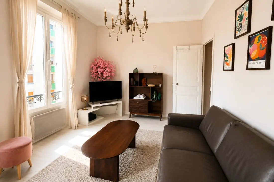 Résidence Appartement 39 M2 En Plein Centre Ville De Cannes, Climatisé