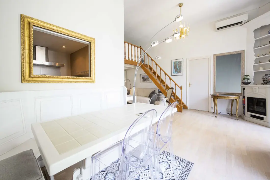 Résidence Appartement 65 M2 Chic Et Moderne- Cannes Centre- 1 Chambre+1 Mezzanine
