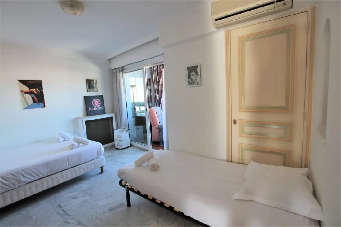 Résidence Appartement Climatisé 5 Voyageurs De 80 M2, Centre Ville Et Croisette