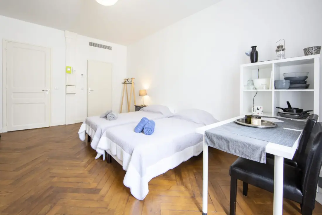 Résidence Appartement Confortable 27 M2 En Pleine Rue D'antibes Et Croisette