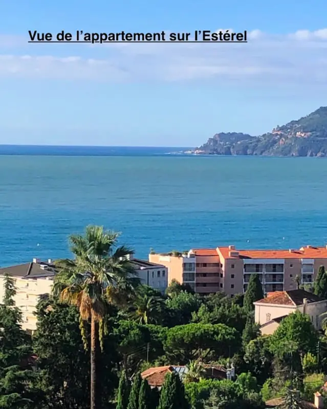Vue Sur La Mer Et Belle Piscine