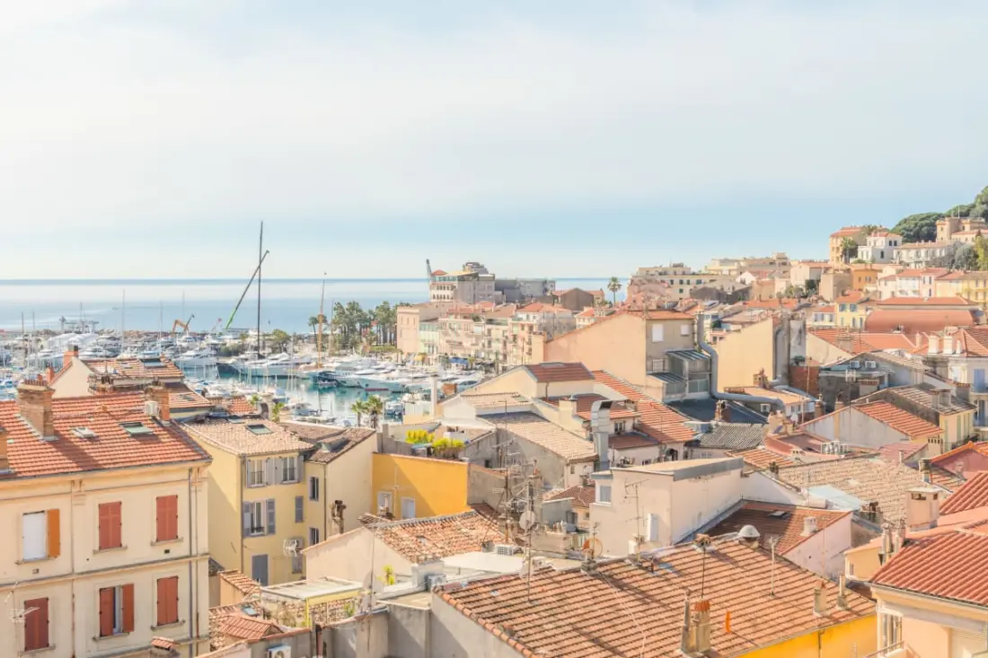 4 Pcs Terrasse Vue Mer Panoramique Baie Cannes à Vos Pieds Olam Properties