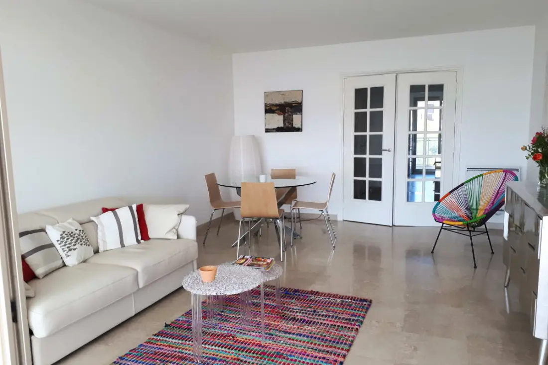 Bel Appartement Climatisé Avec Piscine Vue Mer
