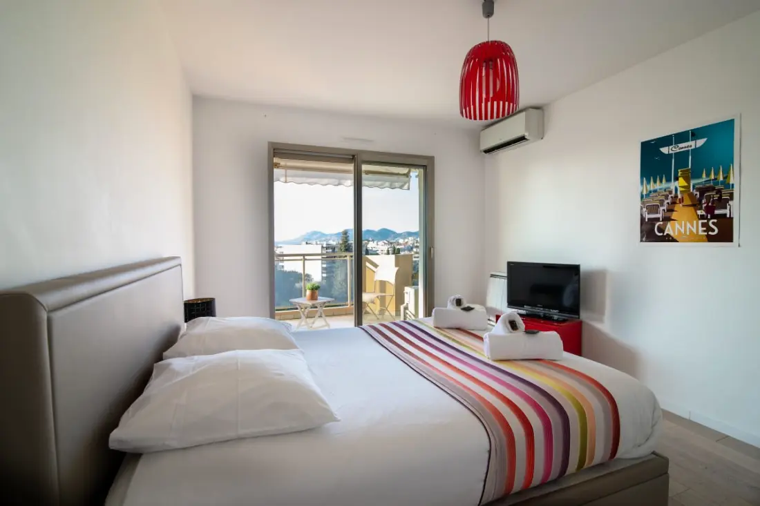 Bel Appartement Climatisé Avec Piscine Vue Mer